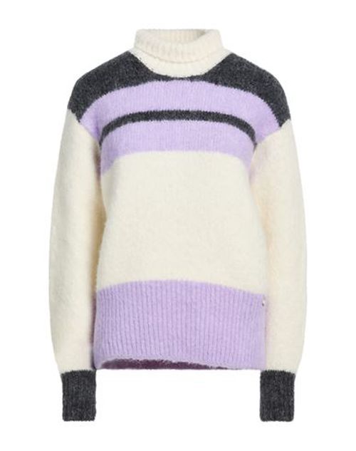 Woman Turtleneck Lilac Size 10 Alpaca wool, Polyamide, Elastane, Cotton, Viscose