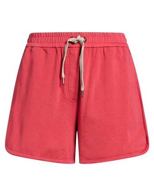 Woman Shorts & Bermuda Shorts Red Size L Cotton