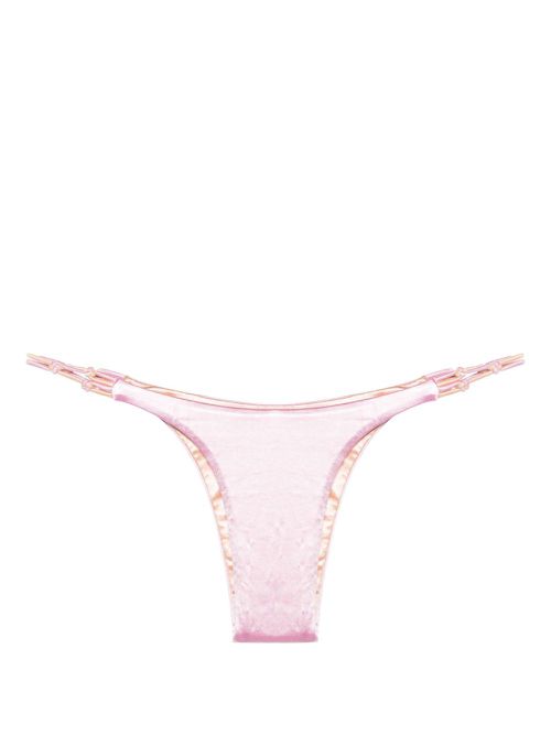 Grand satin bikini bottoms - Pink