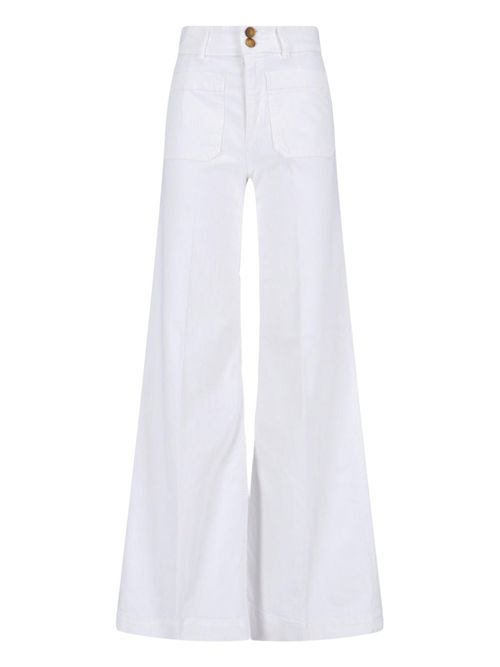 Women's Light & Natural Cotton-Blend Jeans with Stretch