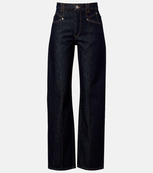 Drolane high-rise straight jeans