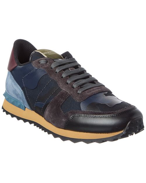 Leather & Suede Sneaker