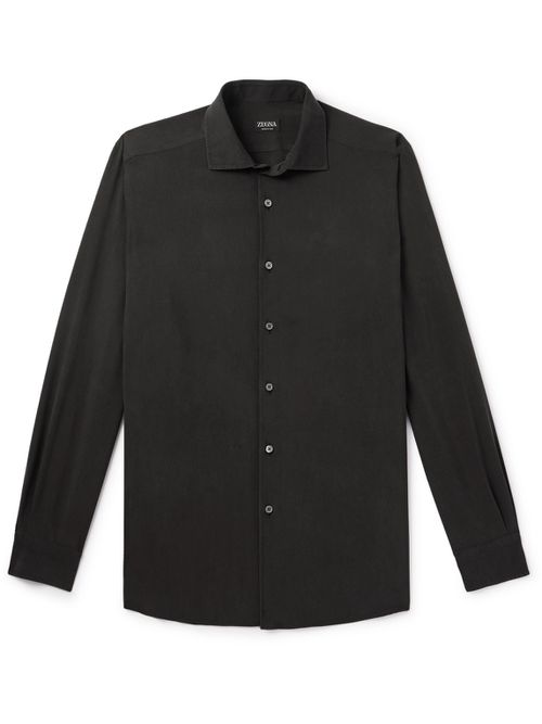 Zegna | ゼニア 長袖ポロシャツ | Realry