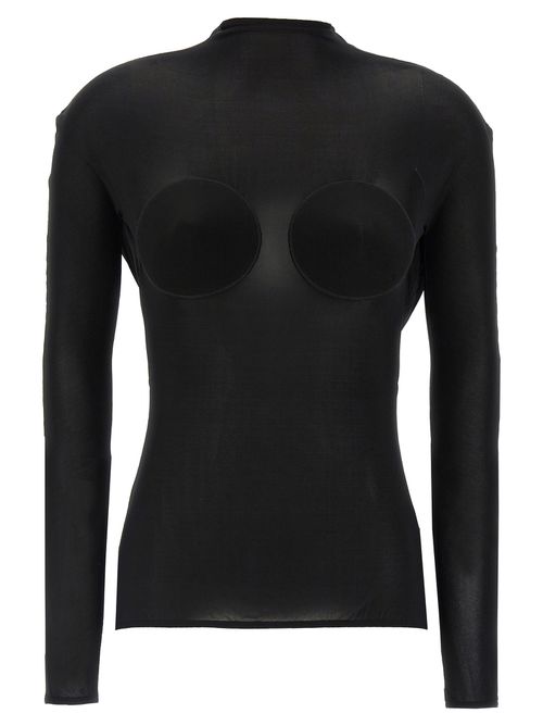 Jean Paul Gaultier - Cone Sweater Sweaters And Cardigans Black