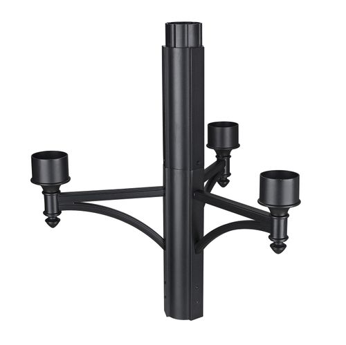 Black Outdoor Posts Hardware from the Outdoor Collection