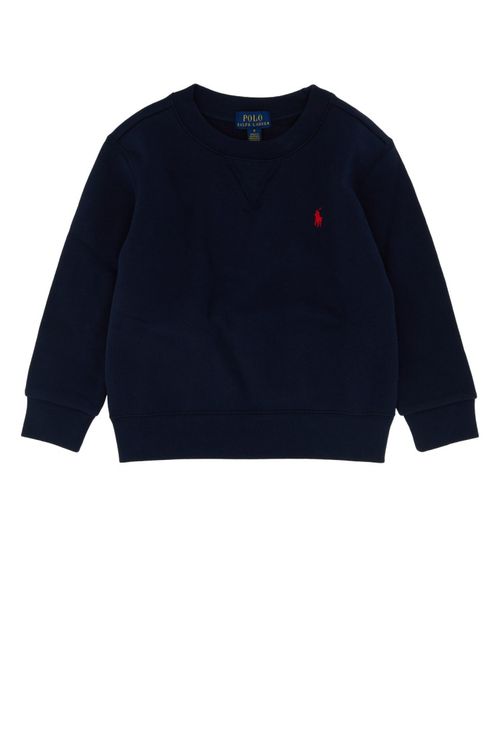 Kids Navy Blue Logo Sweater