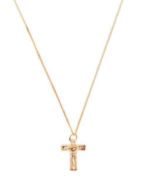 Classicworks T pendant necklace - Gold