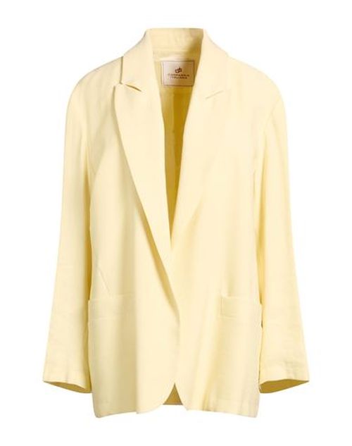 Woman Blazer Pastel yellow Size 10 Viscose, Polyester