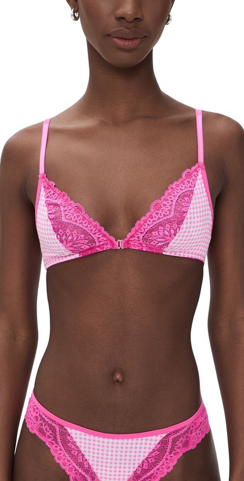 Amara Bralette Strawberry Gingham