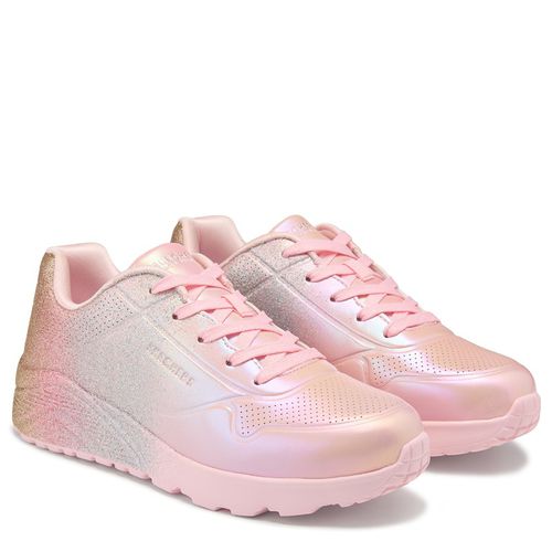 Kids' Street Uno Lite Sneaker Little/Big Kid Shoes (Pink Ombre Glitter)