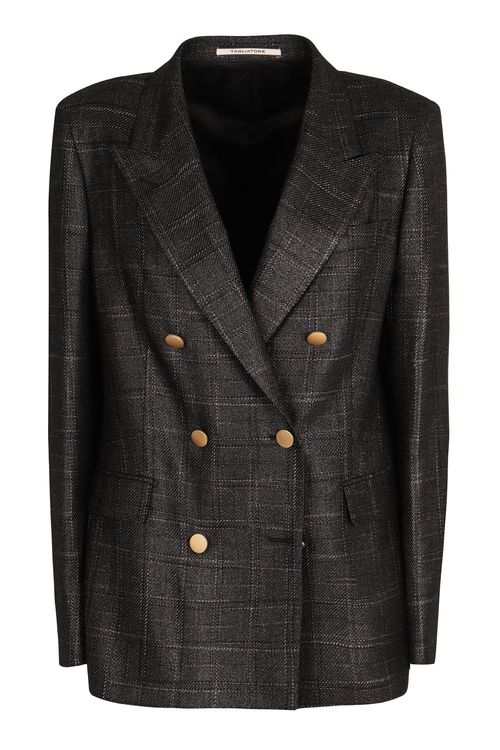 0205 Tagliatore Double-Breasted Wool Jacket