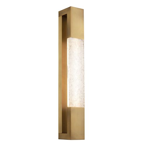 Modern Forms Ember Bathroom Vanity Light in Aged Brass - WS-65023-AB