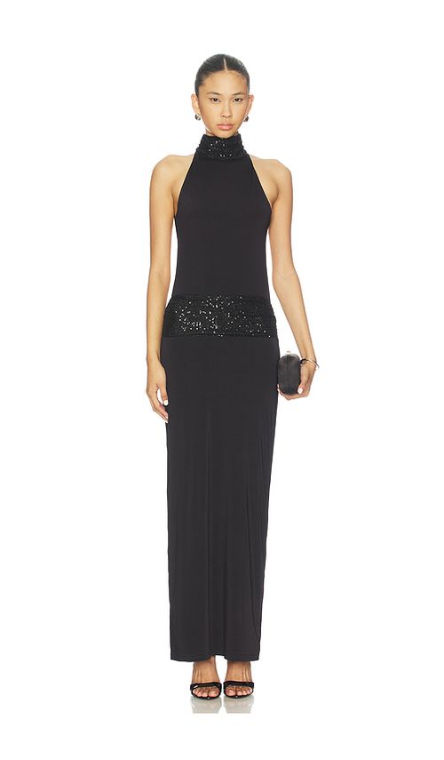 Superdown Sabriana Gown in Black. XS. Also in XXS, S, M