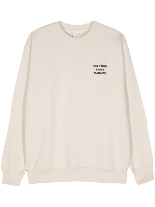 Ribbed Cuff Sweater with Crew Neck for Men - Size Standard