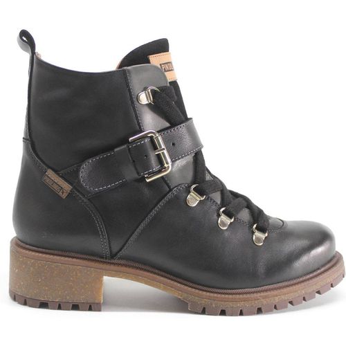 Pikolinos Aspe Calfskin Leather Women's Zip Up Ankle Boots