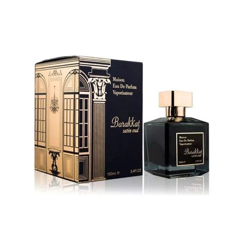 Barakkat Satin Oud Perfume for Unisex Eau de Parfum Spray 3.4 oz