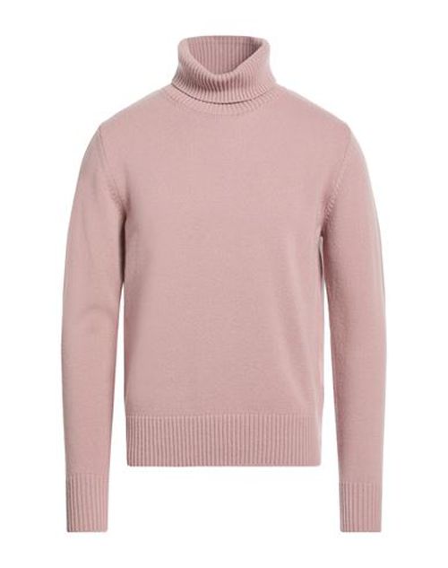 Man Turtleneck Antique rose Size 40 Wool