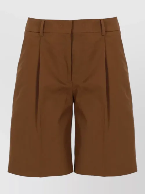 Pt Torino - tailored trousers pleated front belt loop