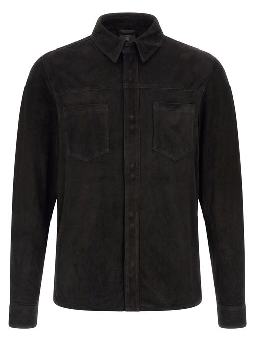 Suede Shirt Gloves