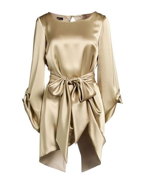 Woman Top Khaki Size 6 Triacetate