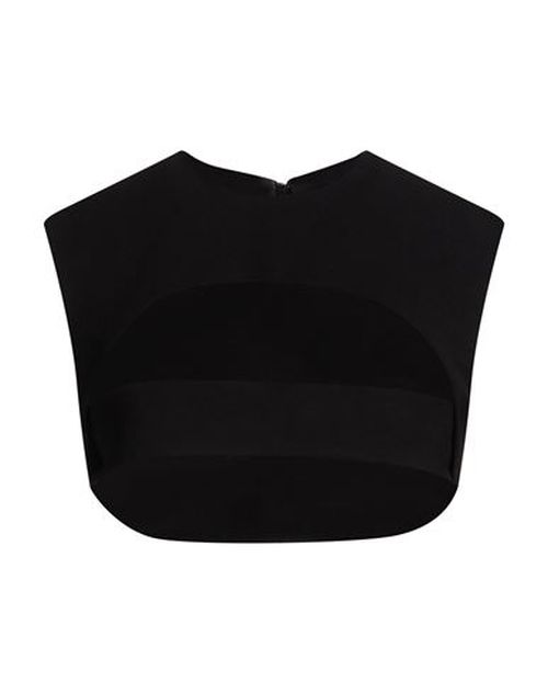 Mônot Woman Top Black Size 8 Polyester