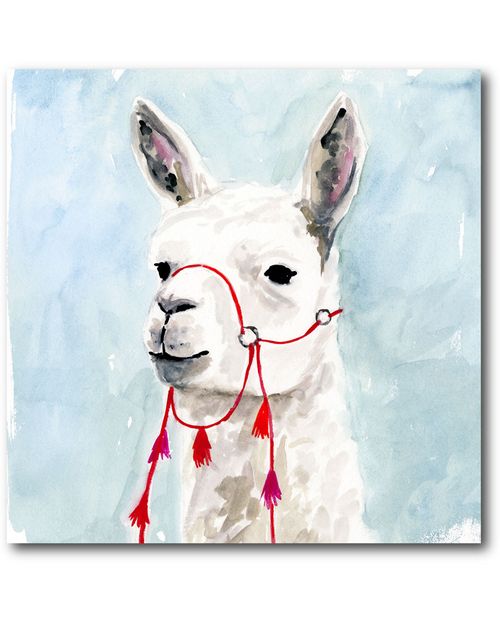 Watercolor Llama II