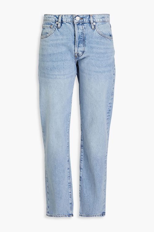 Le Slouch high-rise straight-leg jeans