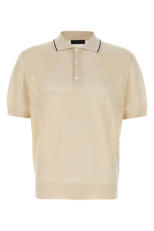 Openwork Polo Shirt