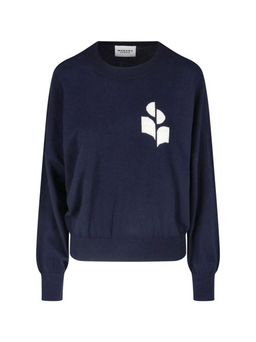Ribbed Cotton-Wool Sweater for Women