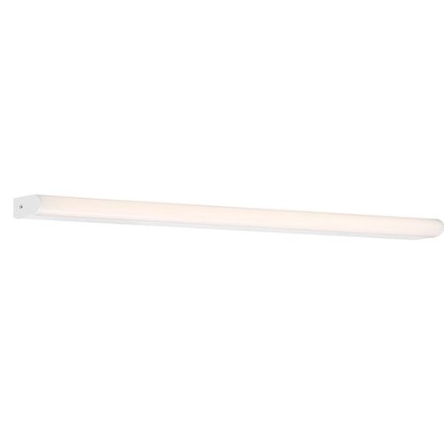 WAC Nightstick 3000K Bathroom Vanity Light in Brushed Aluminum - WS-35837-A