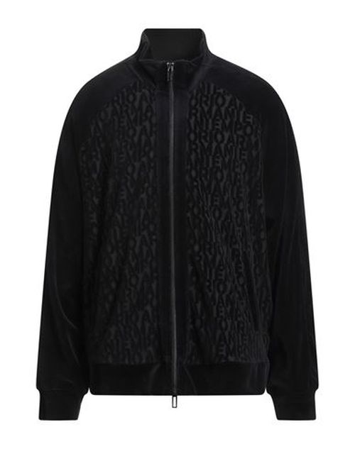Man Sweatshirt Midnight blue Size L Cotton, Polyamide