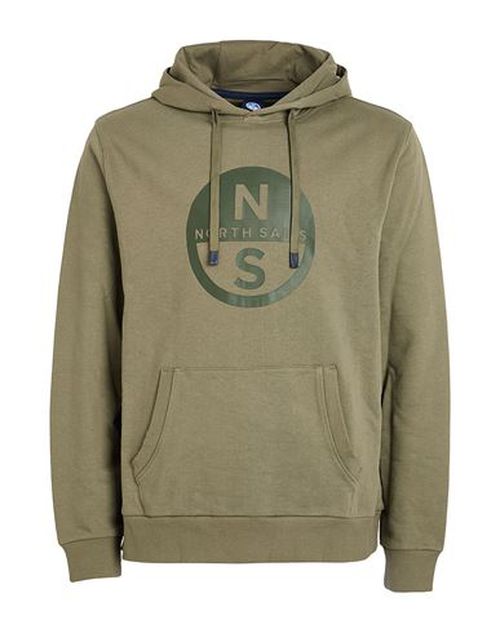 North Sails Man Sweatshirt Military green Size M Cotton
