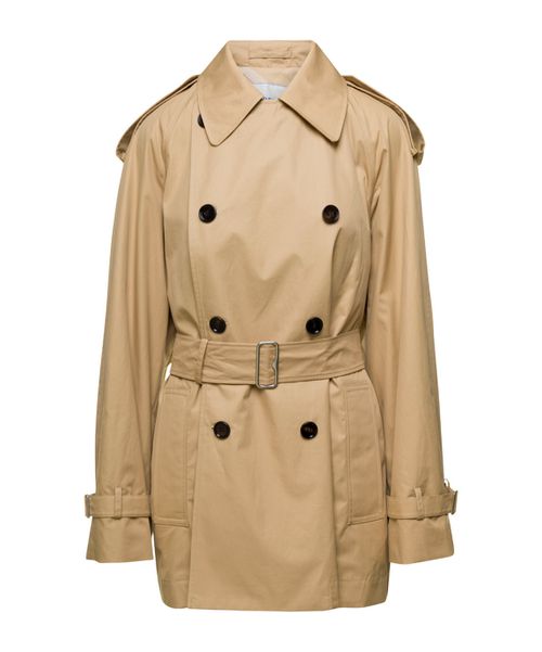Cotton waterproof trench coat