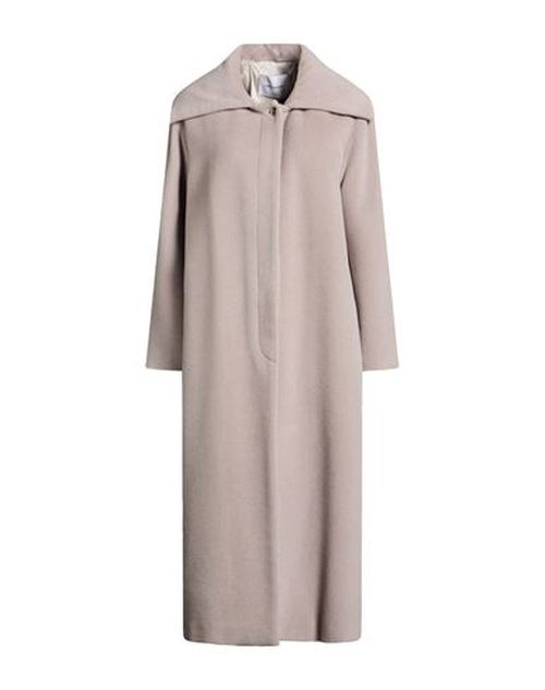 Woman Coat Grey Size 4 Virgin Wool
