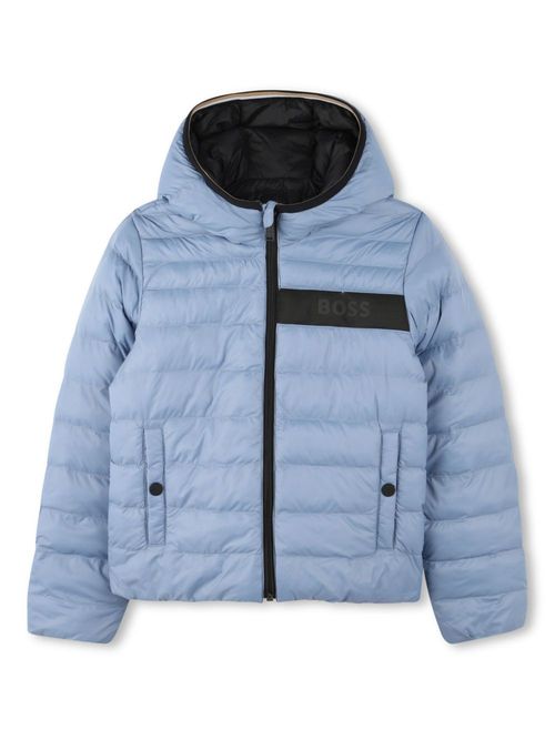 Reversible puffer jacket - Grey