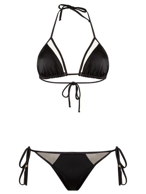 Triangle bikini set - Black