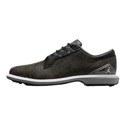 Jordan ADG 5 Golf Shoes (FQ6642-003, Black/Cool Grey/White)