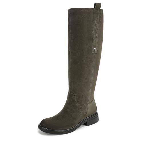 Naturalizer Women's Ontime Knee High Boot English Tea Brown Leather
