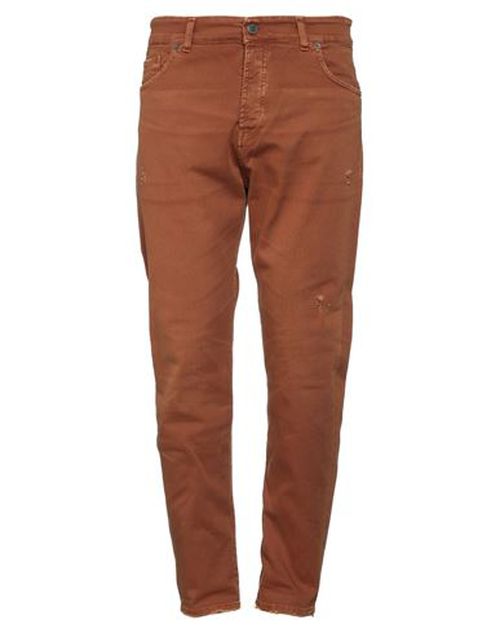 Patriòt Man Jeans Tan Size 32 Cotton, Elastane