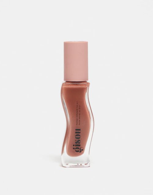Honey Infused Lip Oil - Sticky Toffee-Brown