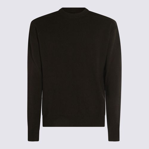 Dark Green Cotton Knitwear