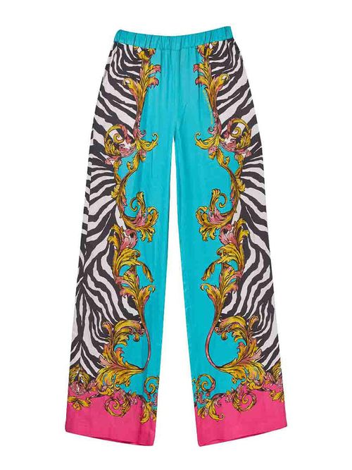 Baroque zebra trousers