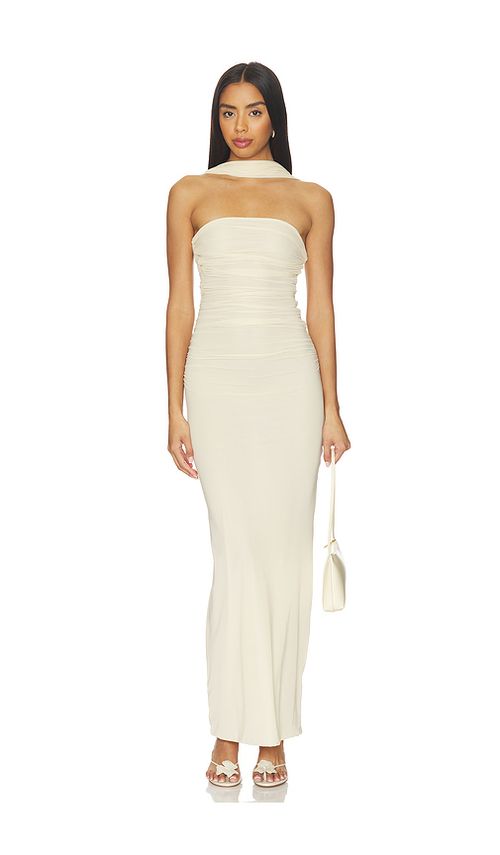 Maygel Coronel Arena Dress in Cream. XXS/XS. Also in S/M, M/L