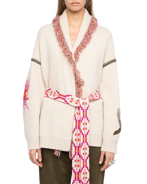 Alpa Wool Cardigan Coat