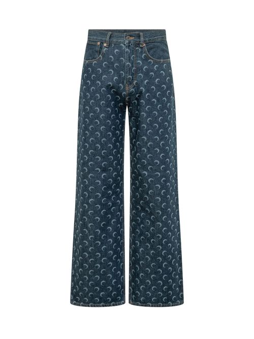 Blue Straight Jeans