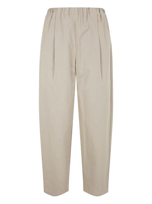 Pleated trousers - Neutrals