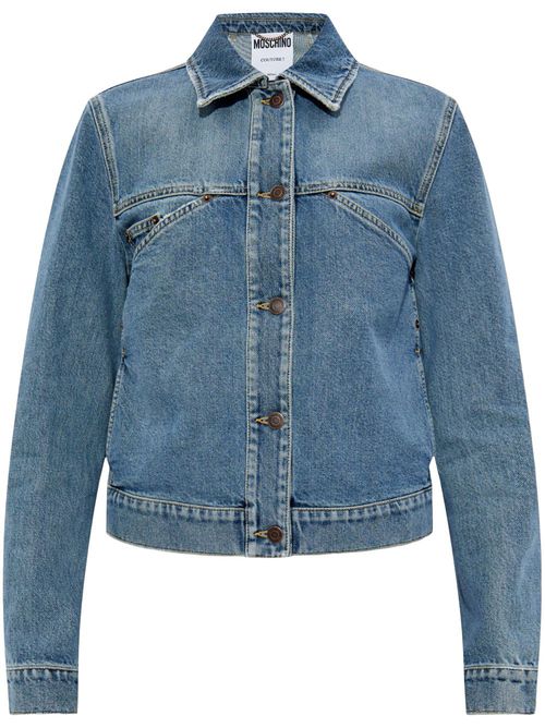 Buttoned denim jacket - Blue