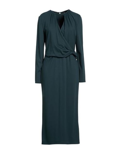 Woman Midi dress Emerald green Size 2 Viscose, Polyamide, Elastane