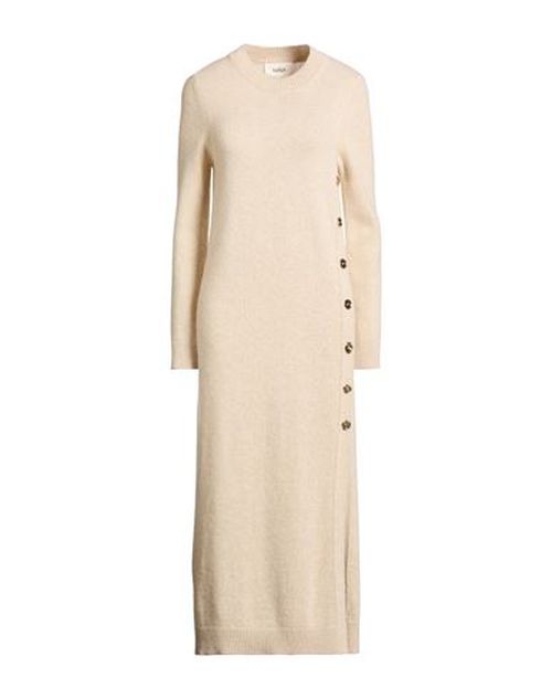 Woman Midi dress Beige Size 0 Alpaca wool, Wool