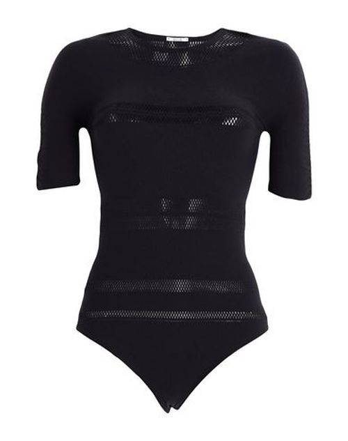 Woman Bodysuit Black Size L Polyamide, Elastane